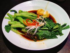 油淋脆菜心-绿茶餐厅(西湖银泰百货店)