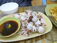 芥末白灼八爪鱼-贞姨美食·老字号海鲜大排档