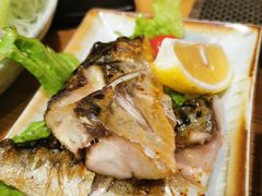 盐烤青花鱼-樱の千渡日式料理·铁板烧•烧鸟(金盛田广场店)
