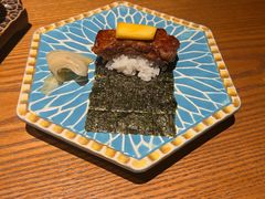 红酒鲜鹅肝寿司-贰捌零叁精致料理(钱湖店)