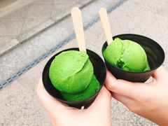 抹茶level4浓度冰淇淋-鎌倉茶々(本店)