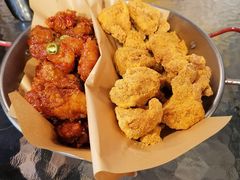双拼炸鸡-富乐满韩国正宗炸鸡韩国料理(虹泉路店)
