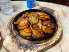 铁板土豆片-李师傅脆肚(梅林店)