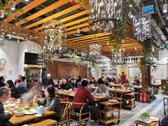 大堂-清真·老门框爆肚涮肉·中华老字号(丰管路店)