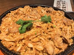 铁板五花肉酸菜-大同江朝鲜菜•长春地标美食(绿园吾悦广场店)