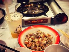 -鲜入围煮花胶鸡海鲜火锅