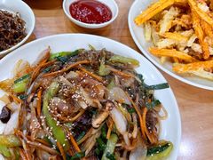 炒杂菜-贤花饭店(城阳店)