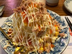 金枪鱼土豆泥沙拉-鑫吉巷铁板烧