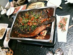 烤鱼黑鱼-鸣记脆皮烤鱼(岐山路店)