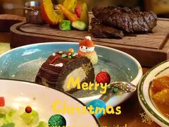 圣诞巧克力木纹蛋糕-MR.ROCKY洛奇先生RESTAURANT&BAR(宝安壹方城店)