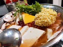 部队火锅-富乐满韩国正宗炸鸡韩国料理(虹泉路店)