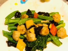 芥蓝炒虾球-香云轩·顺德菜(香云纱园林酒店店)