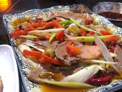 火爆牛肝-乐山食古香跷脚牛肉