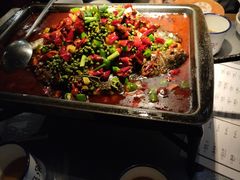 -探鱼·鲜青椒爽麻烤鱼(西南商都店)