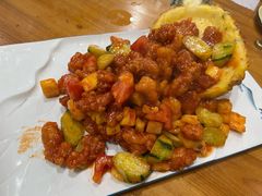 菠萝咕咾肉-一宝菜馆(潍坊总店)