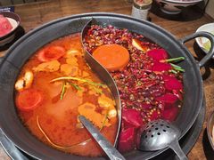 牛油番茄鸳鸯锅-楠火锅(西单店)