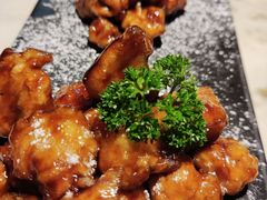 雪花糖醋里脊-绿茶餐厅(乐峰广场店)