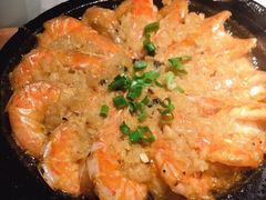 石板蒜蓉虾-小菜园新徽菜(泰州茂业店)