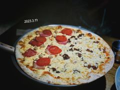 韩式烤牛肉披萨-机器人火炉披萨(爱琴海店)