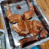 仙庙烧鸡简直就是广大高校学生的聚餐好去处 里面的菜式