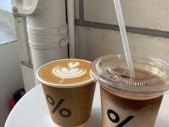 燕麦奶拿铁-% Arabica阿拉比卡咖啡(深圳湾万象城店)