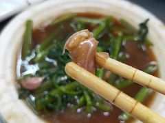 蒜头空心菜-红大哥水门鸡饭(總店)