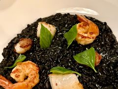 威尼斯海鲜墨鱼汁烩饭-Ponte 意大利餐厅