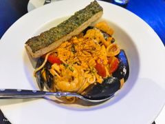 咸蛋黄芝士狠浓海鲜意大利面-bluefrog蓝蛙(皇庭广场店)