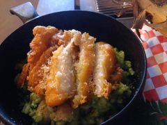 龙利鱼青豆烩饭-鹿萤季·营地小馆(皇后公园店)