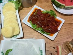麻辣牛肉-草原塞蛮羊火锅城(港湾店)