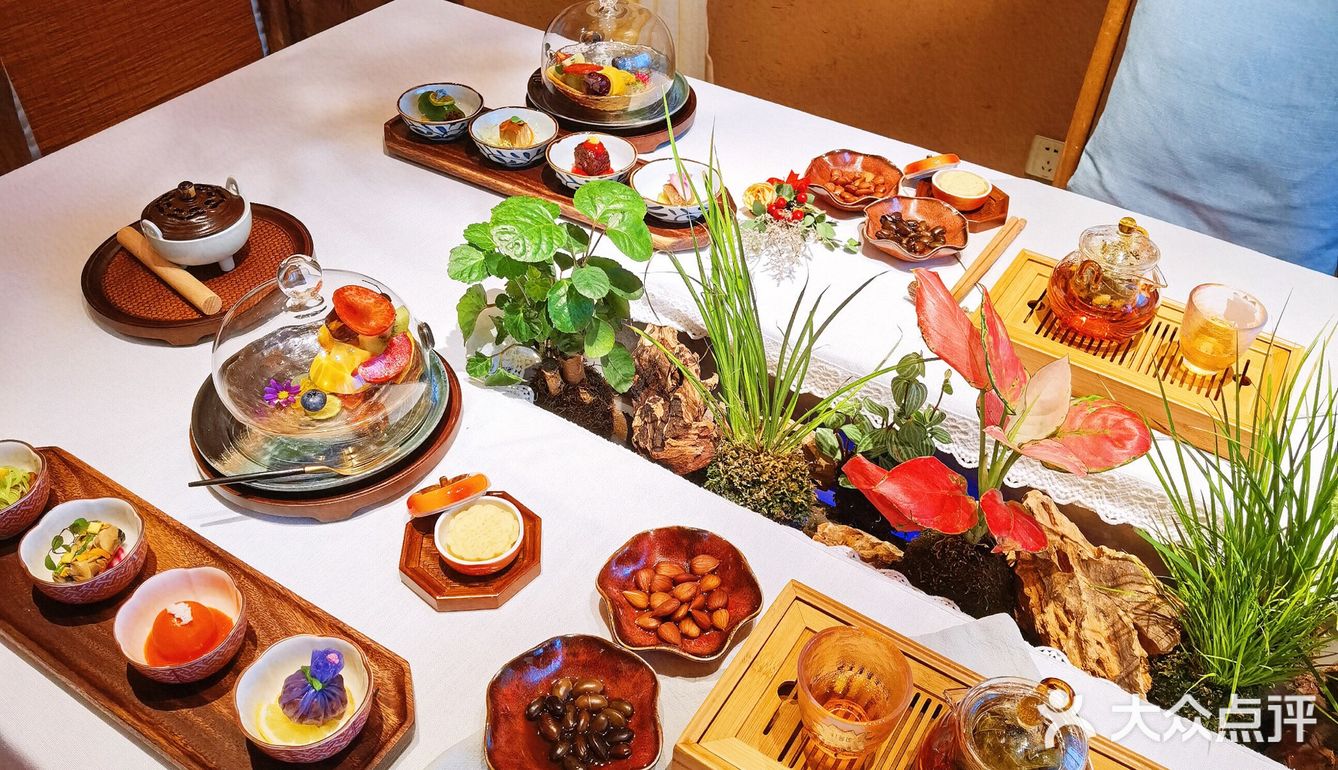 前门最美仙境素餐厅｜叶叶菩提