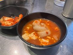 嫩豆腐泡菜汤-山·烤辣鸡韩国料理(西溪路店)