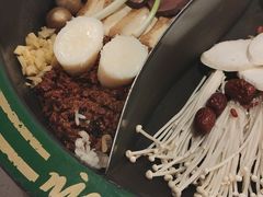 菌汤鸳鸯锅底-有拈头成都市井火锅(老门东店)