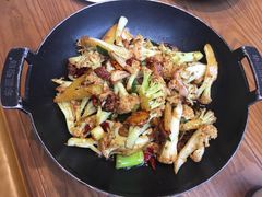 干锅有机菜花-湘约爨厨(太白立交店)
