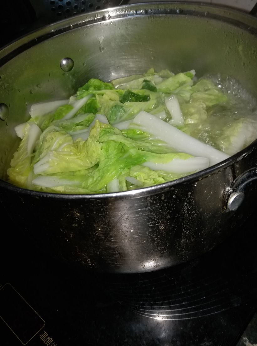 水煮白菜图片 清水图片