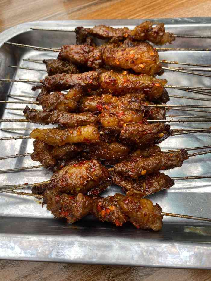 马文烤肉(香米园店)-"洒金桥的美食众多,烤肉更是一家更比一家大.