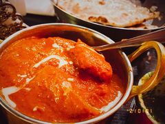 咖喱鸡块配洋葱番茄汁-克比叔叔印度餐厅Kebabs on the Grille(永康路分店)