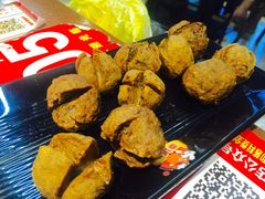招牌炸黑椒牛肉丸-幸运牛汕头小黄牛牛肉火锅(梅林店)