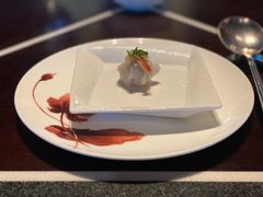 北极贝配酸辣藕片-杭州西子湖四季酒店·金沙厅
