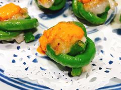 蟹黄墨鱼饼-龙桥私厨·姜花菊花过桥鱼·顺德菜(容桂店)