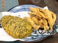 香酥黄花鱼饼子-鑫真味私房菜馆