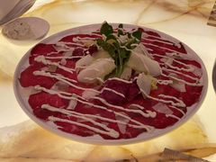 澳洲生牛肉片-上海和平饭店华懋阁 Cathay Room