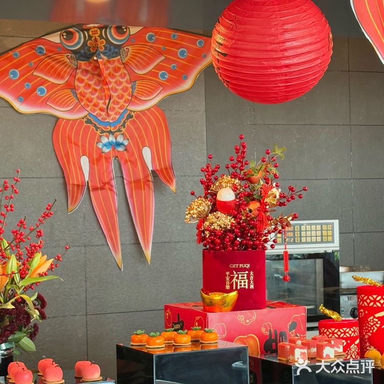 88r自助‼️这家高空下午茶新年氛围感拉满