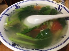 西红柿鸡蛋汤-关中道陕味艺术餐厅(西岳庙店)