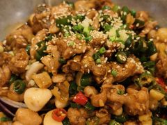 干锅牛蛙-梁记粥铺(开元地中海店)