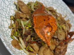 螃蟹炒年糕-阿毛饭店·宁波老字号(儿童公园旗舰店)