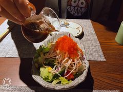 三文鱼牛油果沙拉-久喜番和牛烧肉酒场(北辰三角洲店)