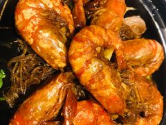 沙茶粉丝焗活虾煲-新加坡珍宝海鲜JUMBO Seafood(西安skp店)