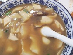 蘑菇汤面片-马艾萨中国兰州传统牛肉面(惠新里店)