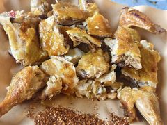 香蕉鸡烤鸡-涠洲岛香蕉鸡